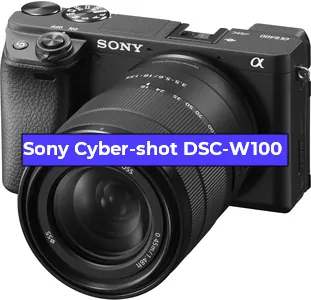 Ремонт фотоаппарата Sony Cyber-shot DSC-W100 в Санкт-Петербурге